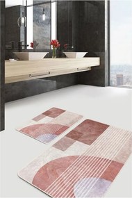 Bársony fürdőszobai kilépő szett 2 db-os 60x100 cm – Mila Home