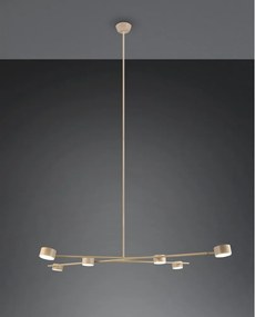 Bézs fém függőlámpa Coda – Trio Select