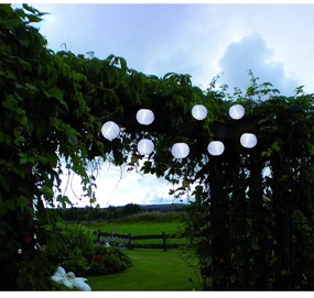 Festival kültéri napelemes LED fényfüzér, hosszúság 2,7 m - Star Trading