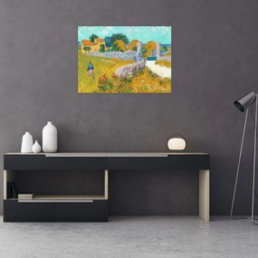 Kép - Vincent van Gogh, Farmhouse in Provence, reprodukciók (70x50 cm)