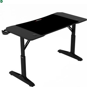 NERO karbon gamer asztal 160 × 60 cm