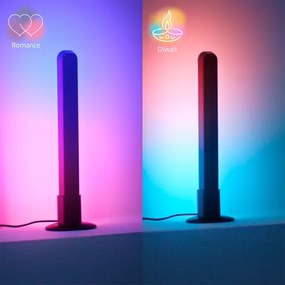 Philips - 2 db-os szett RGBIC LED, fényerőszabályozható SMART GRADIENT lámpatest LED/8W/230V Wi-Fi