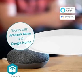 Nedis WIFILAC31WT - LED RGBW Dimmelhető lámpa LED/18W/230V 2700-6500K Wi-Fi