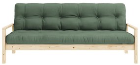 Zöld kinyitható kanapé 205 cm Knob – Karup Design