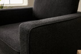 Fotel Berlin - Antracit, Arany