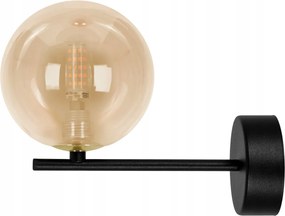 Kaja fali lĂĄmpa Galaxy fekete-borostyĂĄn 10W G9 loft fali