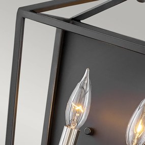 Quintiesse STINSON QN-STINSON2-BK Fali lámpa 2x60W/E14