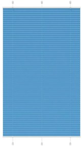 pliszírozott redőny kék 115x200 cm szövetszélesség 114,4 cm