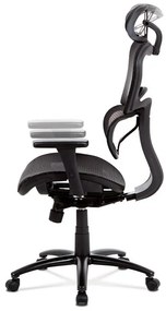 Fekete Hálós Irodai Szék, Szinkron Mechanikával. KA-A188 BK