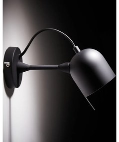 Fekete fali lámpa Lucilla – Kave Home