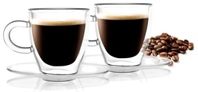 Amo Espresso 2 db duplafalú csésze, 50 ml - Vialli Design