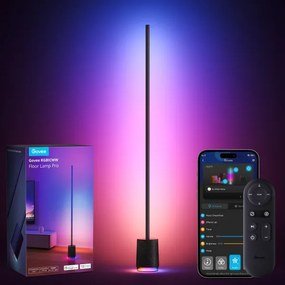Govee - LED Állólámpa hangszóróval Pro RGBICWW Wi-Fi + + távirányító