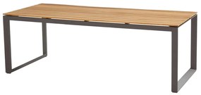 Heritage teak Torino étkezőgarnitúra antracit 1+6