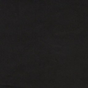 fekete bársony fejtámla párna 180 cm