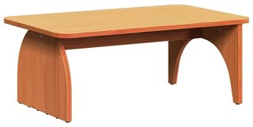 Dohányzóasztal Viaszbarna 80 x 50 x 31 cm Tömör fenyőfa