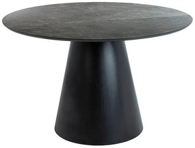 Angel étkezőasztal fekete 120cm