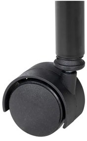 WENKO 71560800 - Kerekes kocsi 41x75 cm, fekete