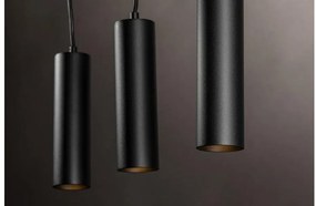 Lámpa Mennyezeti lámpatest TRESOS II, 3xGU10, aluminum, IP20, max. 3x20W, fekete