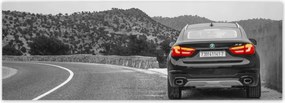 Fotótapéta 624x219 Bmw fekete X6