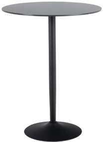 Malta bárasztal fekete 80cm
