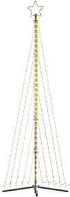 meleg fehér LED karácsonyfa 495 LED 300,5 cm