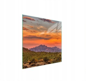 Üveg Tűzhelyvédő Főzőlap 50x52 Hegyek Edzett Üveg