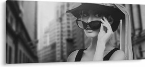 Egy nő képe (120x50 cm)