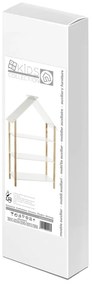 Fehér gyerek könyvespolc 79x131 cm – Casa Selección