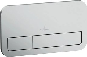 VILLEROY ViConnect WC-nyomólap, 2 vízmennyiség, matt króm