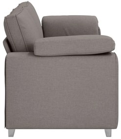 Kanapé párnával Tópszínű 219 x 77 x 82 cm szövet