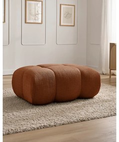 Téglavörös zsenília lábtartó Ivane – Bobochic Paris