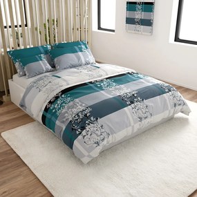 Mikroszálas ágyneműhuzat LUXURY türkiz Ágyneműhuzat mérete: 70 x 90 cm | 140 x 220 cm