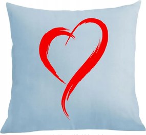 Párna párnahuzat Szív Szerelem Valentin nap