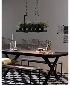 Markslöjd 105780 - LED Dimmelhető csillár TRAY 3xLED/3W/230V fekete