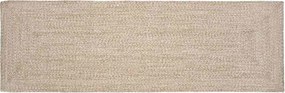 vidaXL Területszőnyegek Természetes és Fehér 60 x 200 cm Juta