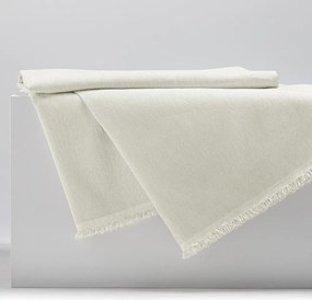 Krémszínű zsenília ágytakaró 220x240 cm Talo – Filumi