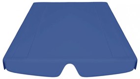 kék csere ponyva kerti hintaágyhoz 150/130 x 105/70 cm