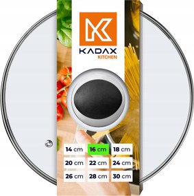 Üveg Fedő 16 cm Serpenyő Edény Fedő Univerzális Hőálló