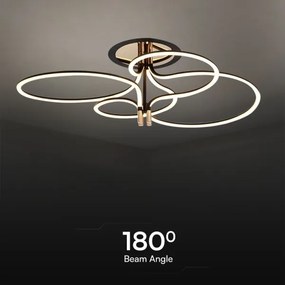 LED Felületre szerelhető csillár LED/36W/230V 3000K