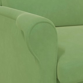 Világos Zöld Karosszék Világos zöld Szövet, Fa