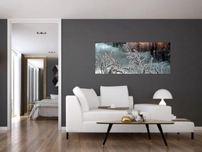 Kép - Fagyott rét (120x50 cm)