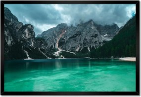 Poszterek keretben 60x40 Hegyi tó Tájkép