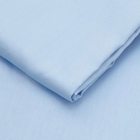 Világoskék kétszemélyes pamut-szatén ágyneműhuzat 200x200 cm – Mijolnir