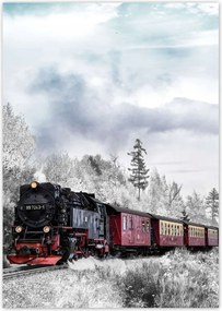 Poszterek A2 Pion Vonat és téli aura