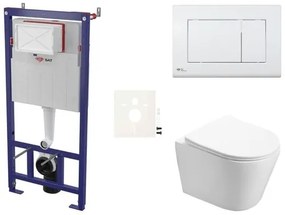 Fali WC szett SAT Infinitio előtétfalas szereléshez SIKOSSIN20K