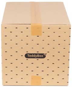 Teddy 2 db-os bézs tárolódoboz szett, 42 x 30 cm - Compactor