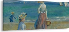 Kép - Auguste Renoir, Figures on the Beach, reprodukciók (120x50 cm)