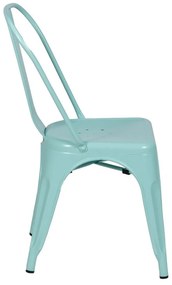 Türkiz fém étkezőszék szett 2 db-os – Ixia