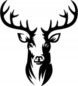 Áttört Vászonkép 3D Fali Dekoráció szarvas M 31x35cm