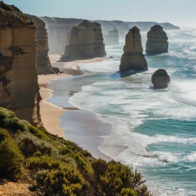 Poszter 30x30cm Szél ösvény